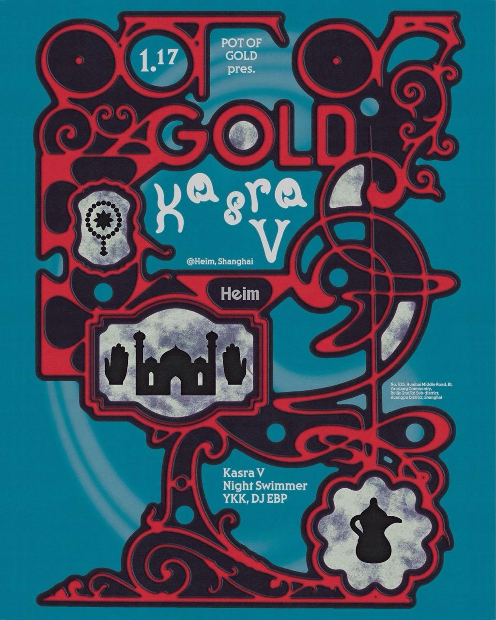 01.17 Pot Of Gold Pres. 中东Trance舞蛇师Kasra V