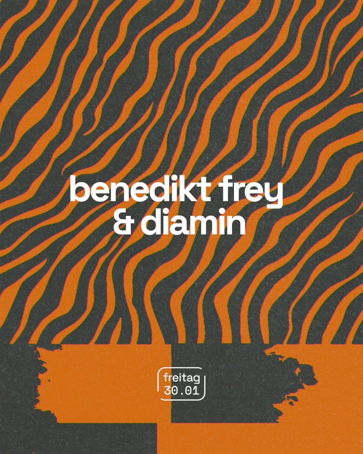 Benedikt Frey & Diamin 𝔸𝕝𝕝 ℕ𝕚𝕘𝕙𝕥 𝕃𝕠𝕟𝕘