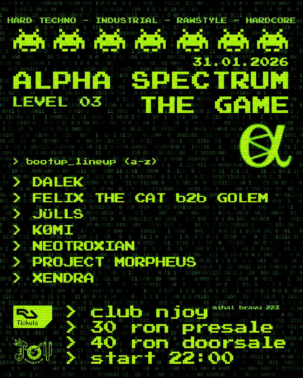 Alpha Spectrum: Level 03 - The Game
