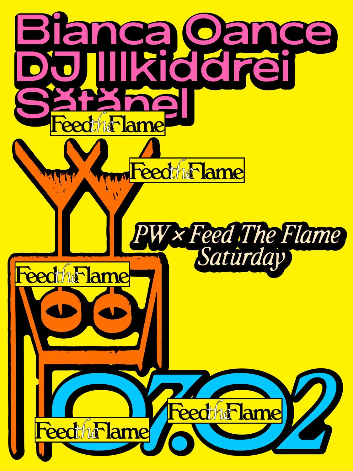 Pw X Feed The Flame • Bianca Oance, Dj Illkiddrei, Sătănel