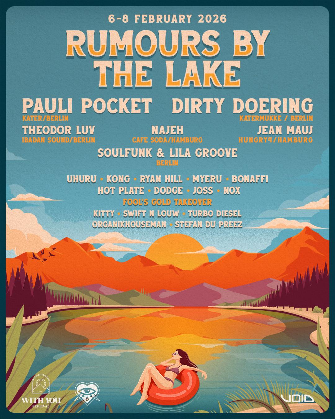 Rumours By The Lake Festival Feat. Pauli Pocket & Dirty Doering