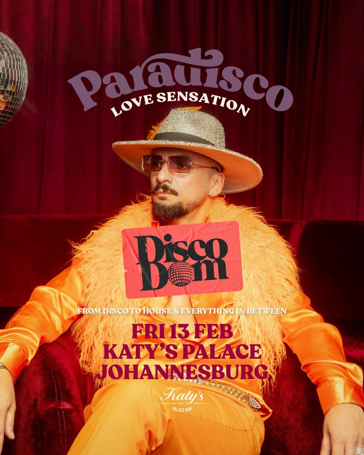 Paradisco - Love Sensation - Johannesburg - 13 February 2026