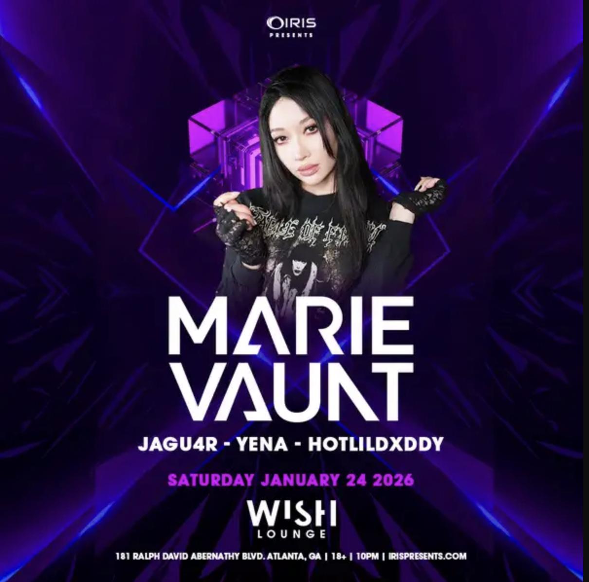 Marie Vaunt @ Wish Lounge