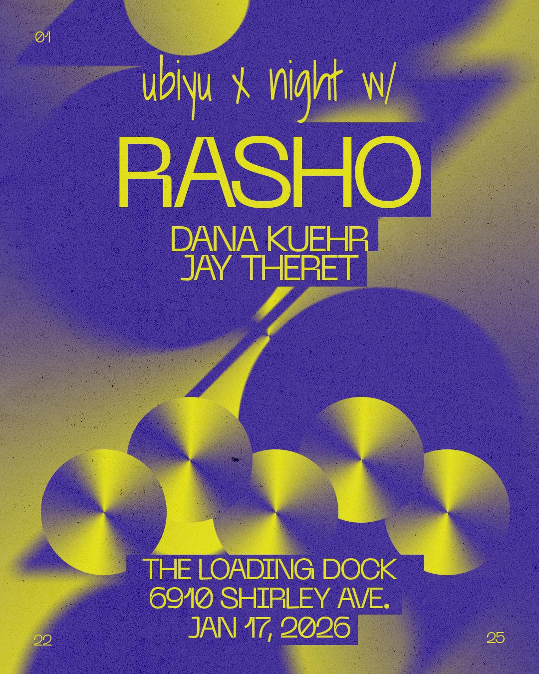 Ubiyu X Night With Rasho