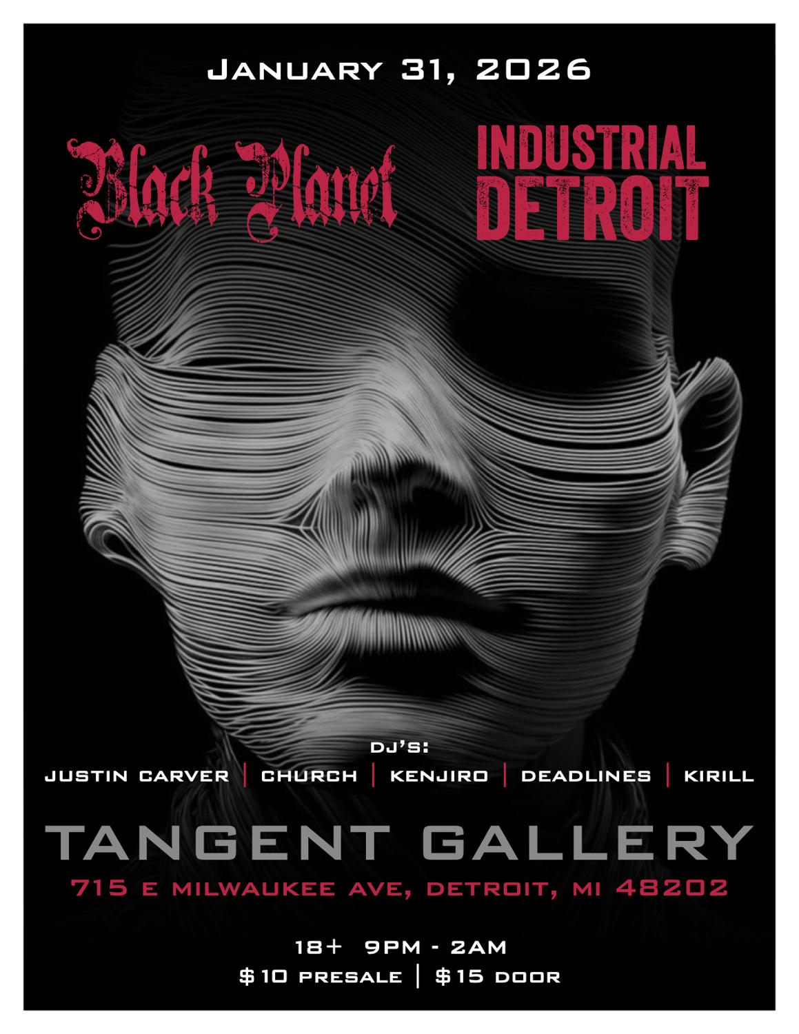 Black Planet X Industrial Detroit