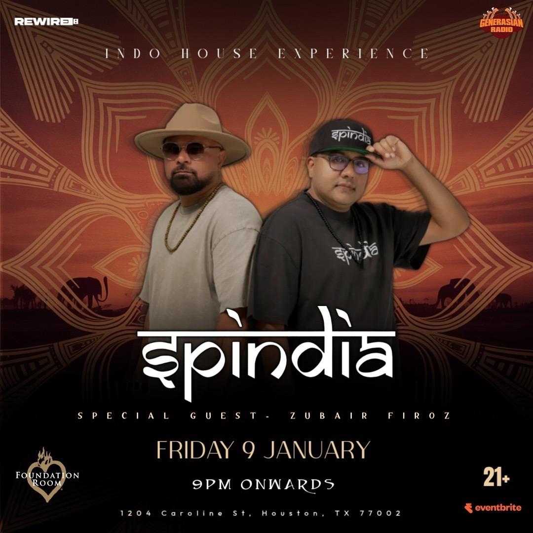 Spindia: Jan 9Th - Alx Spins & Nibu (Indo House Experience)