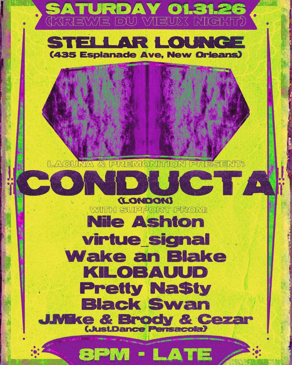 Lacuna & Premonition Present Conducta (Uk)