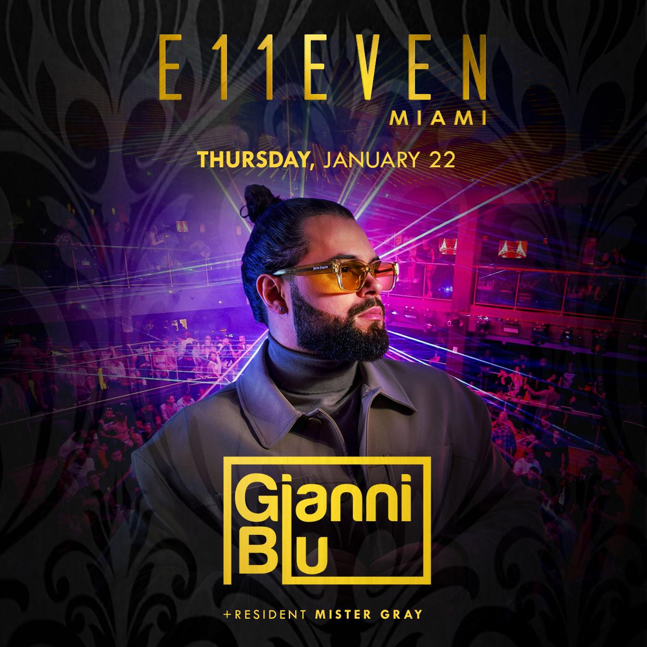 Gianni Blu At E11Even