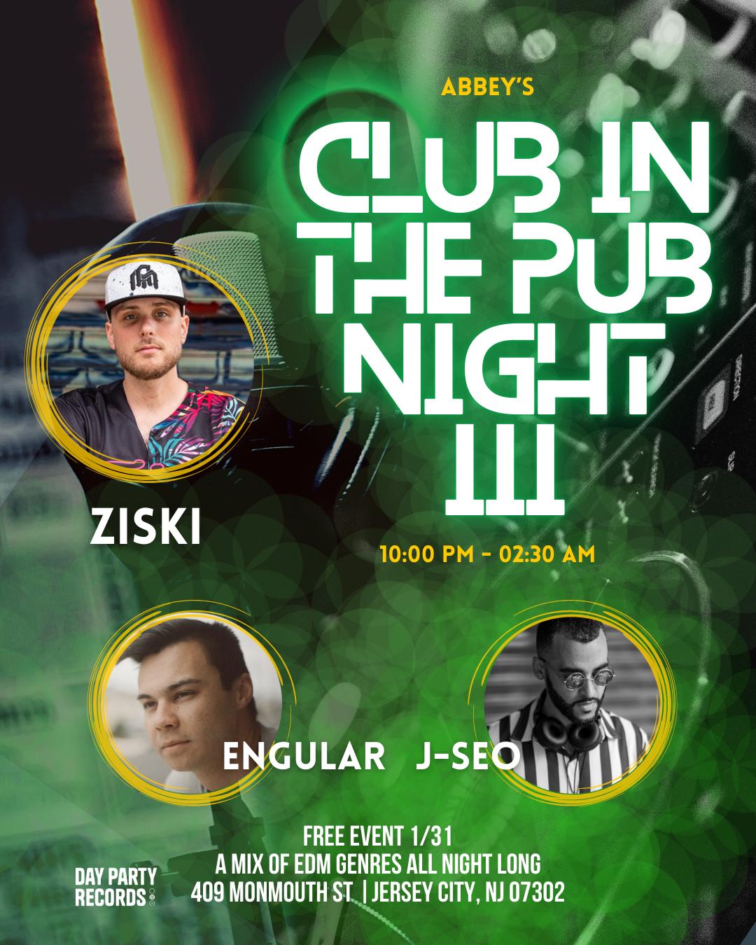 Club In The Pub Night Iii