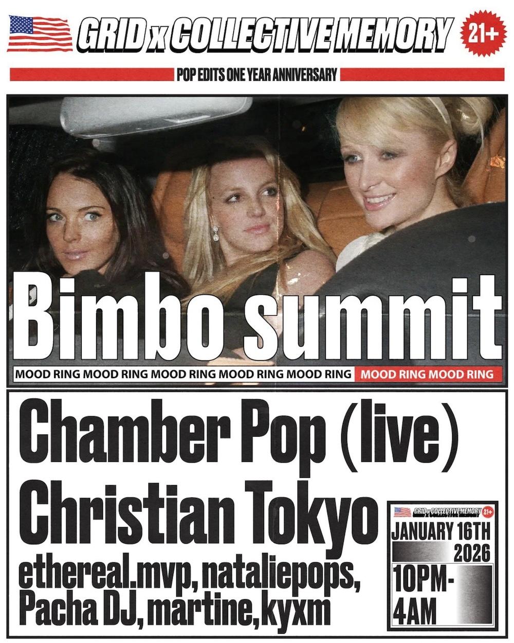 Grid X Collective Memory: Pop Edits One Year Anniversary