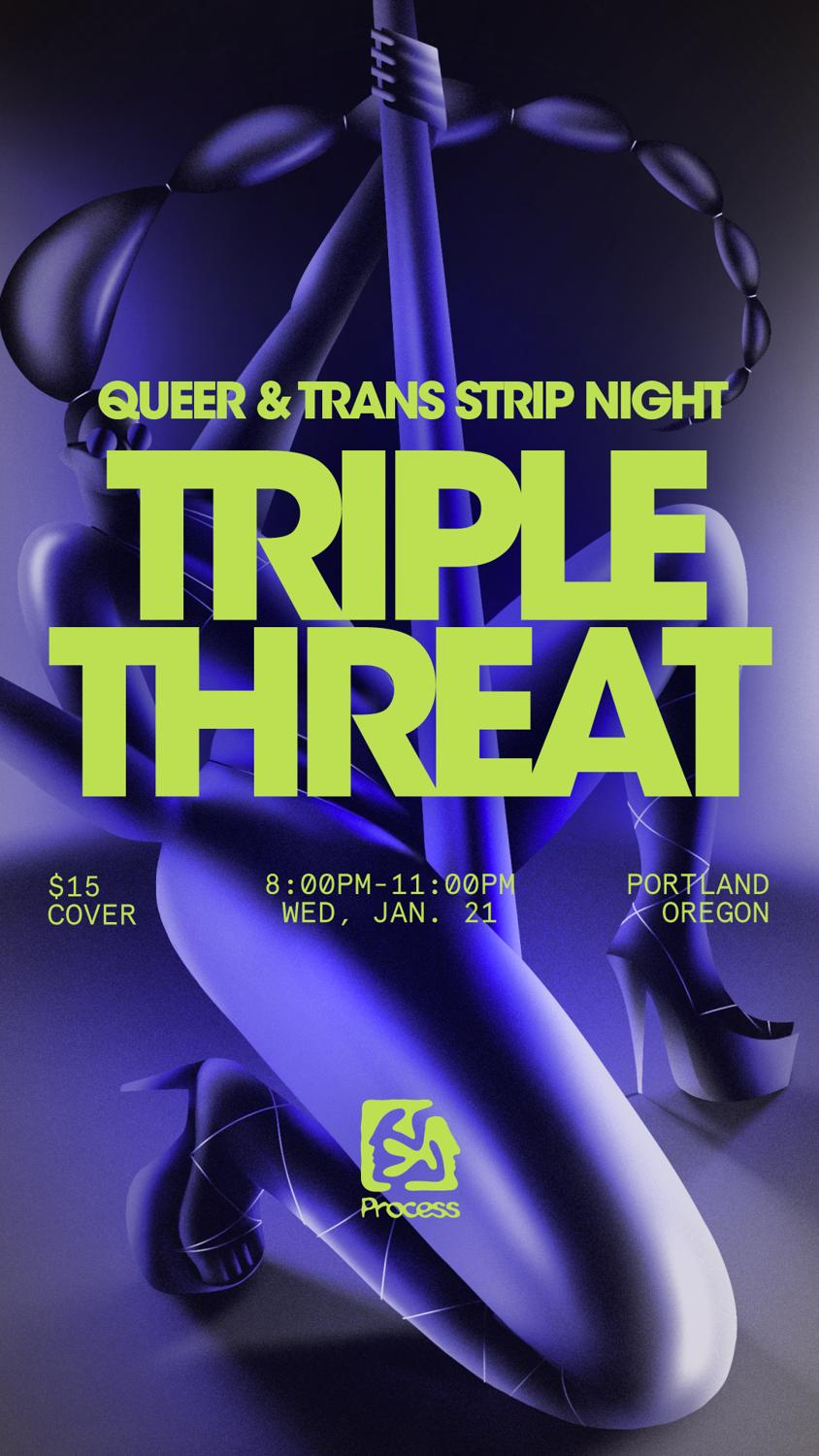 Triple Threat - A Queer & Trans Strip Night