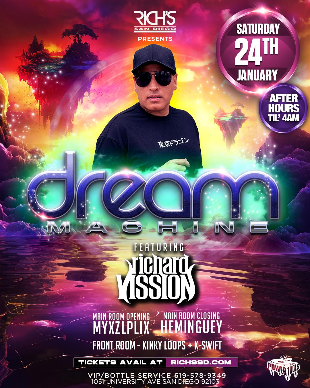 Dream Machine Ft. Richard Vission