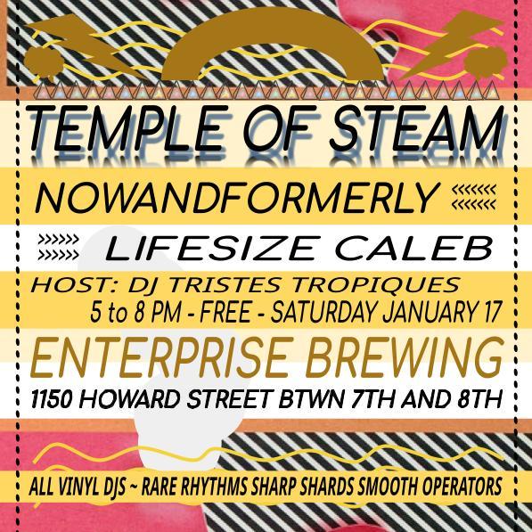 All Vinyl Downtempo Early Evening With Nowandformerly + Lifesize Caleb