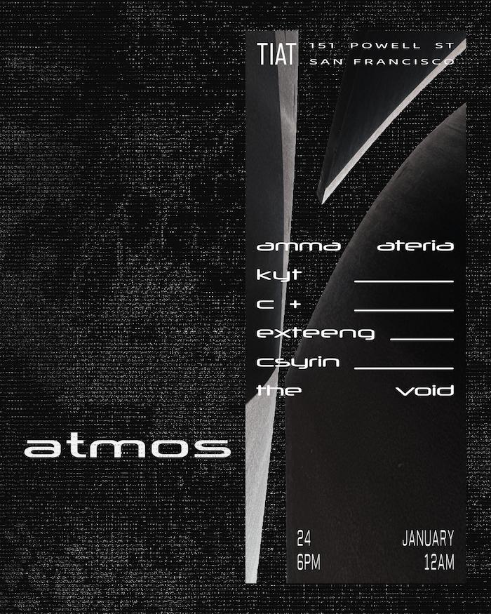Atmos: Live Ambient A/V [ Amma Ateria, Kyt, Csyrin, C+, Exteeng ]