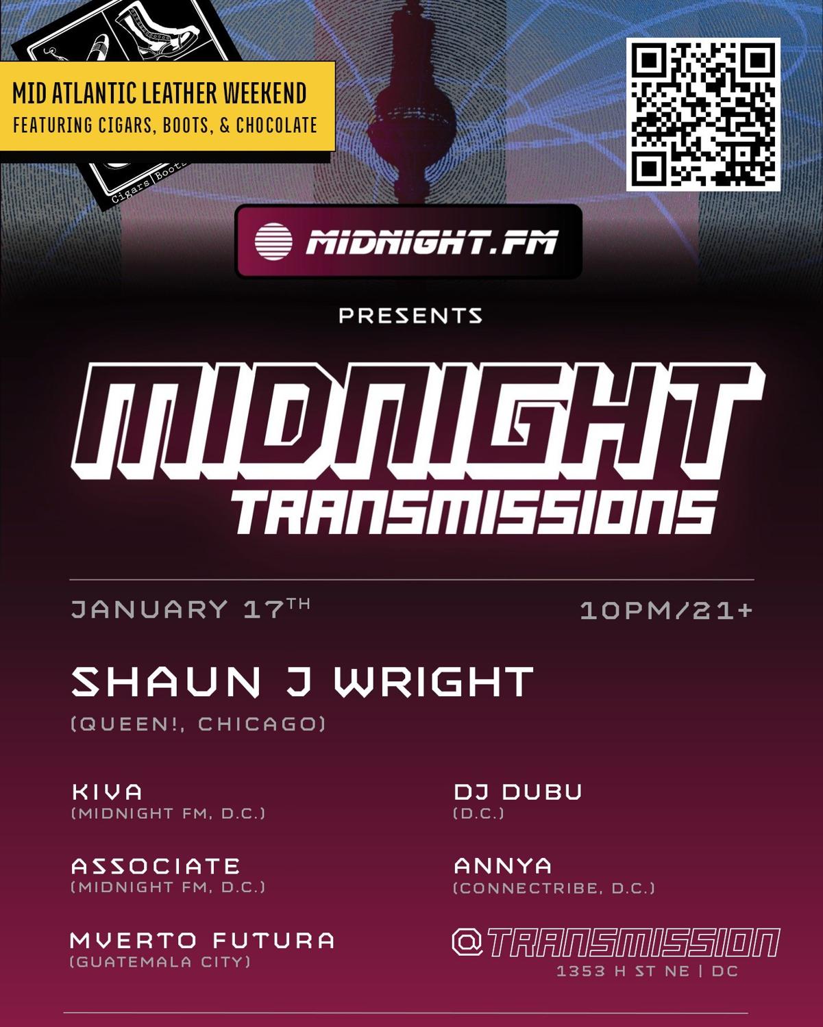 Midnight Transmissions Mal: Shaun J Wright