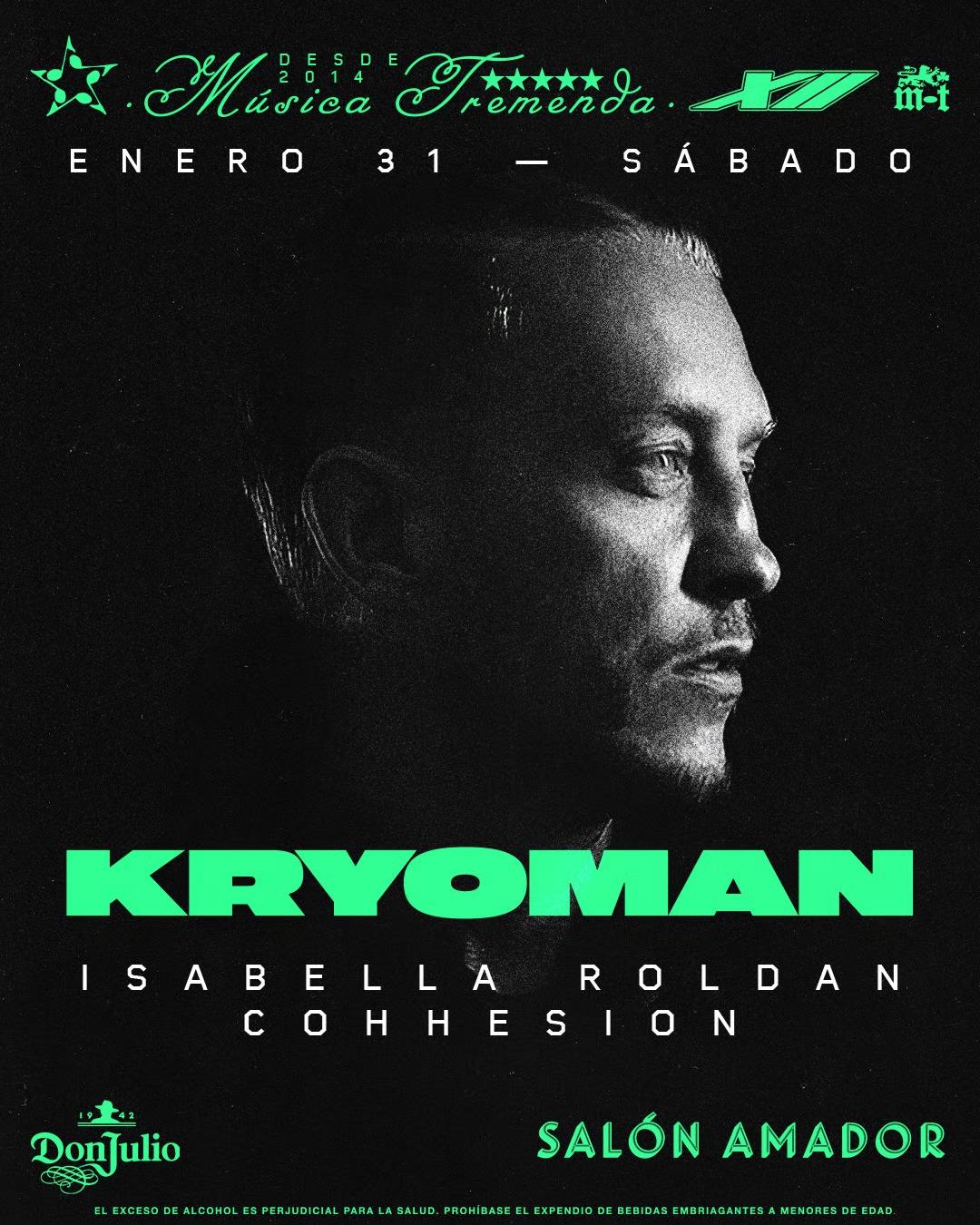 Kryoman At Salón Amador