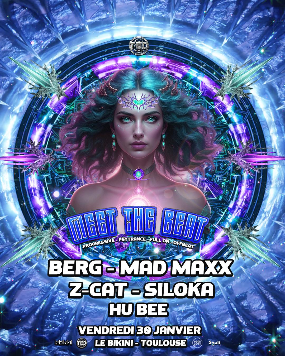 Meet The Beat W. Berg - Mad Maxx - Z-Cat - Siloka - Hu Bee