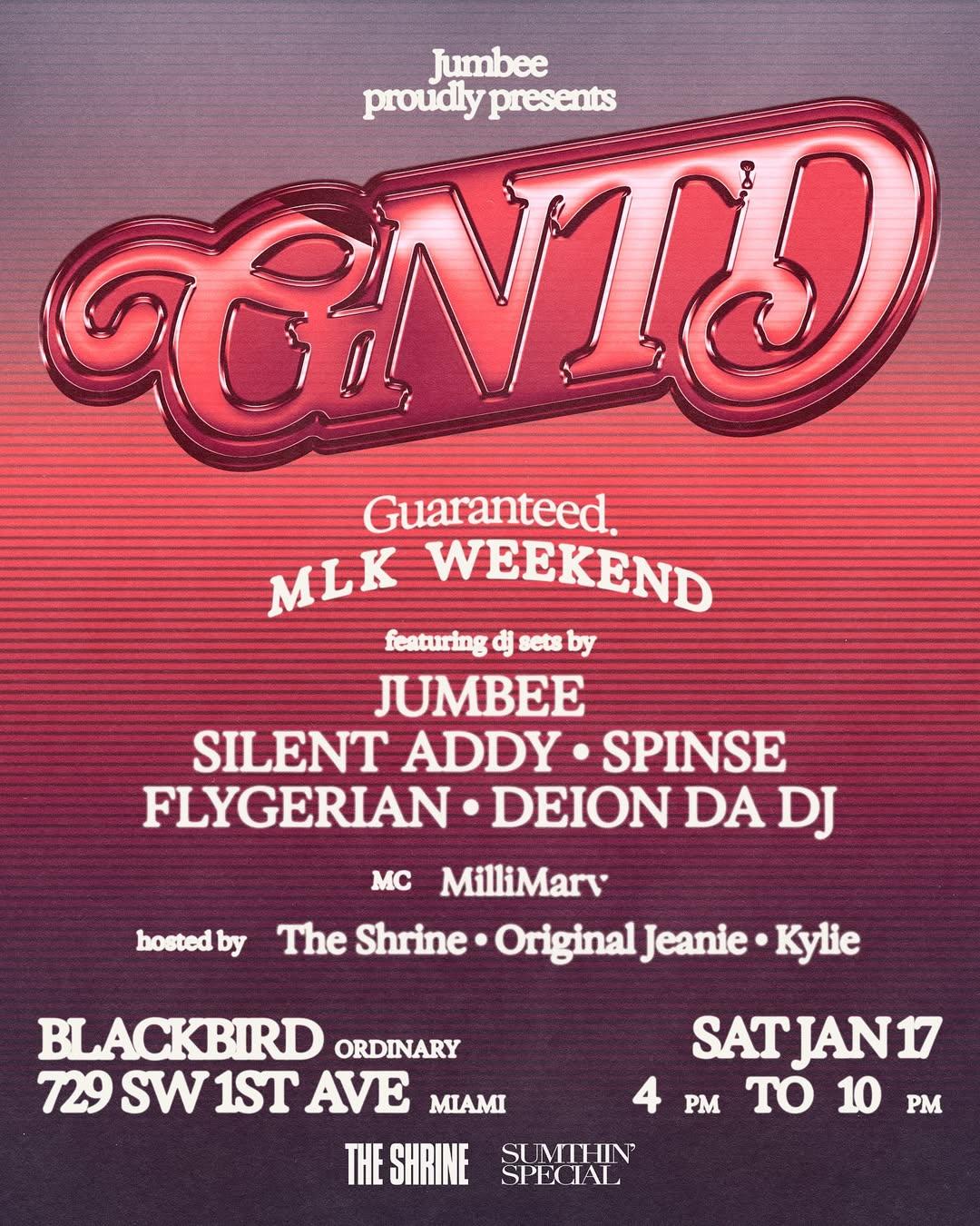 Gntd: The Mlk Weekend Day Party