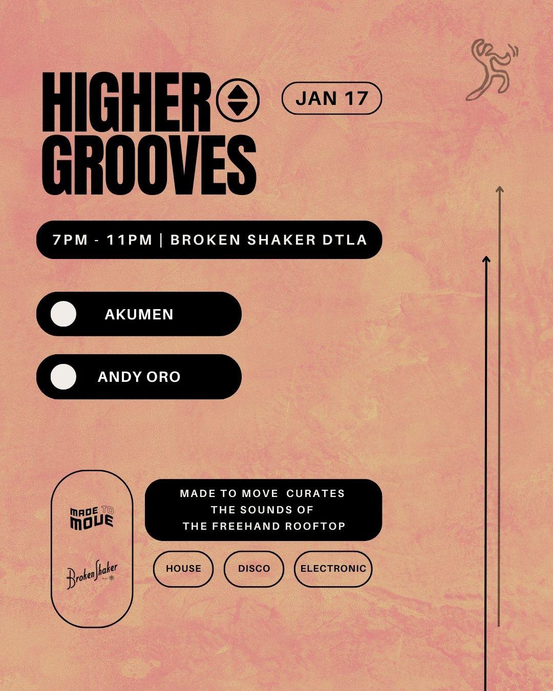 Higher Grooves Rooftop Party