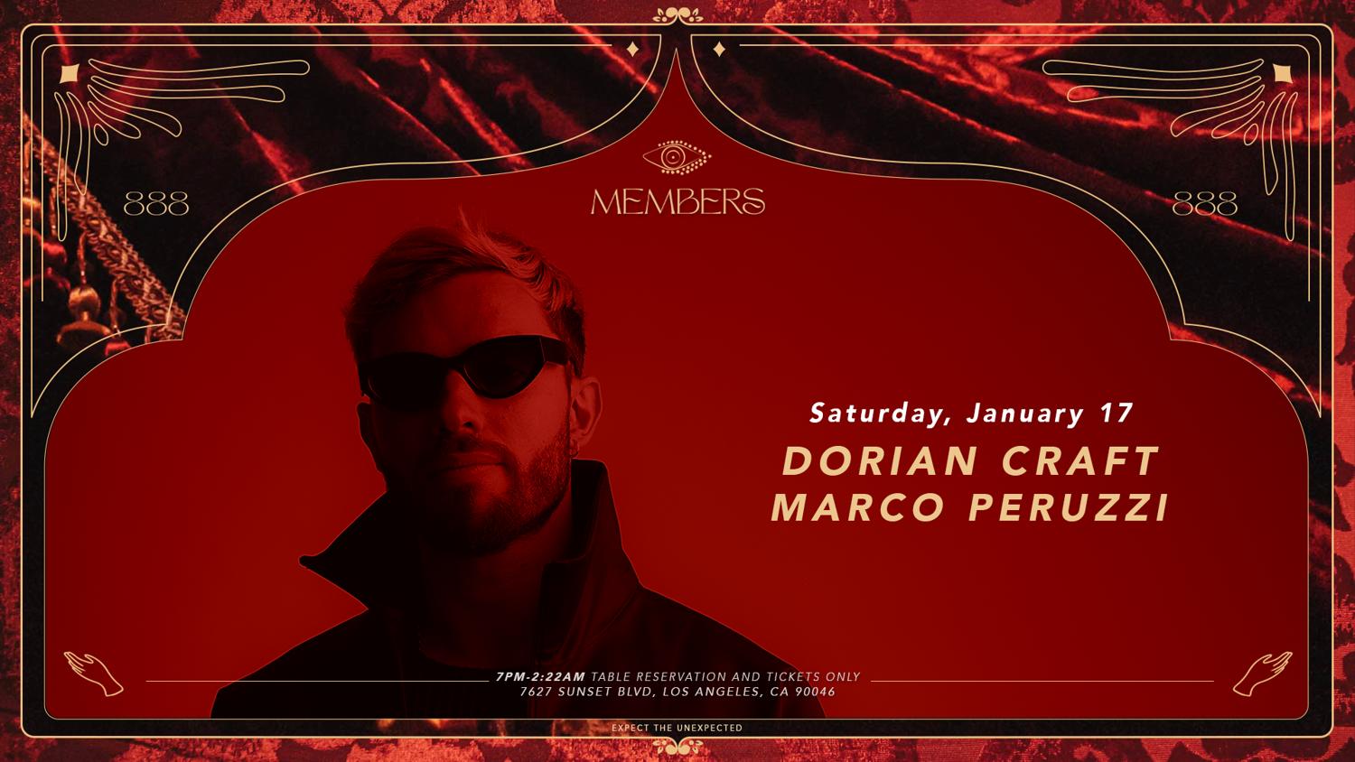 Members Presents: Dorian Craft & Marco Peruzzi