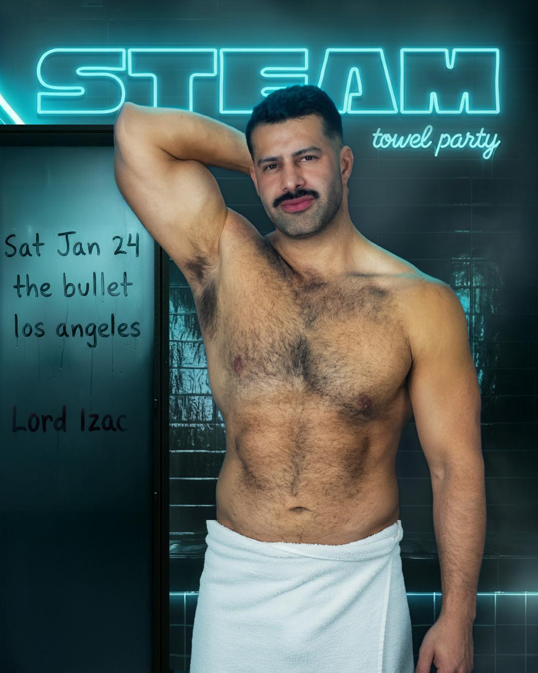 Steam Towel Party La