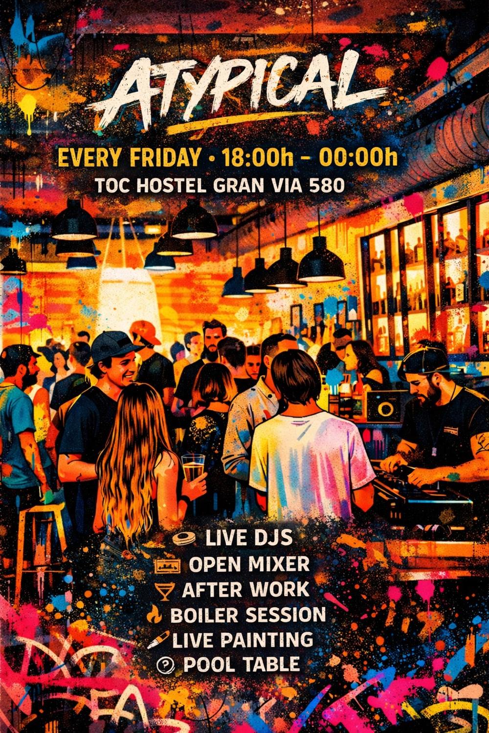 Atypical: Afterwork + Open Mixer + Boiler Session With Oversant By Other Side (Free Entry)