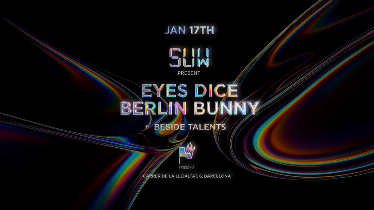 Suw With Berlin Bunny & Eyes Dice
