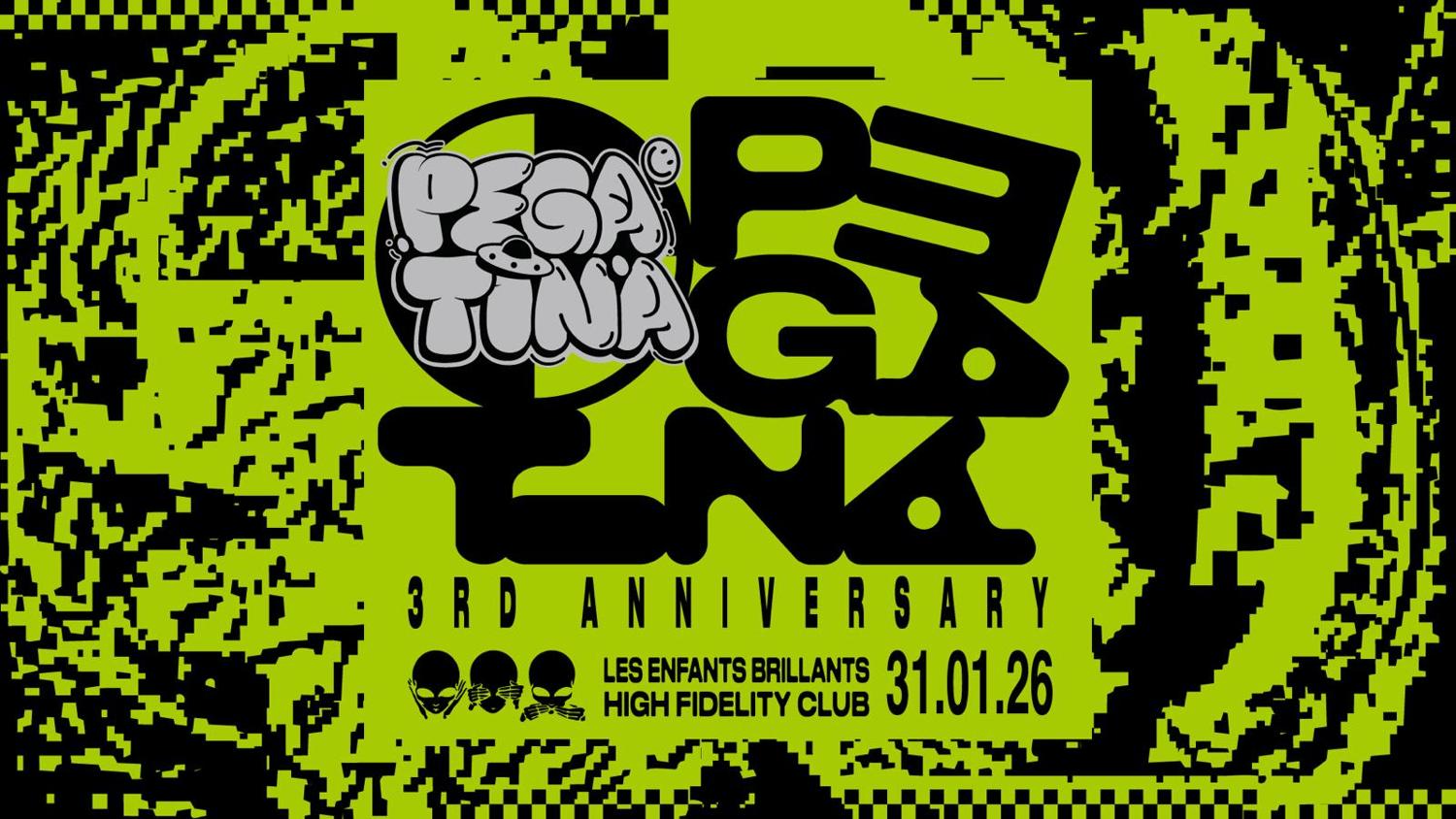 Pegatina Anniversary Pres. Anthony Rother + Javier Carballo