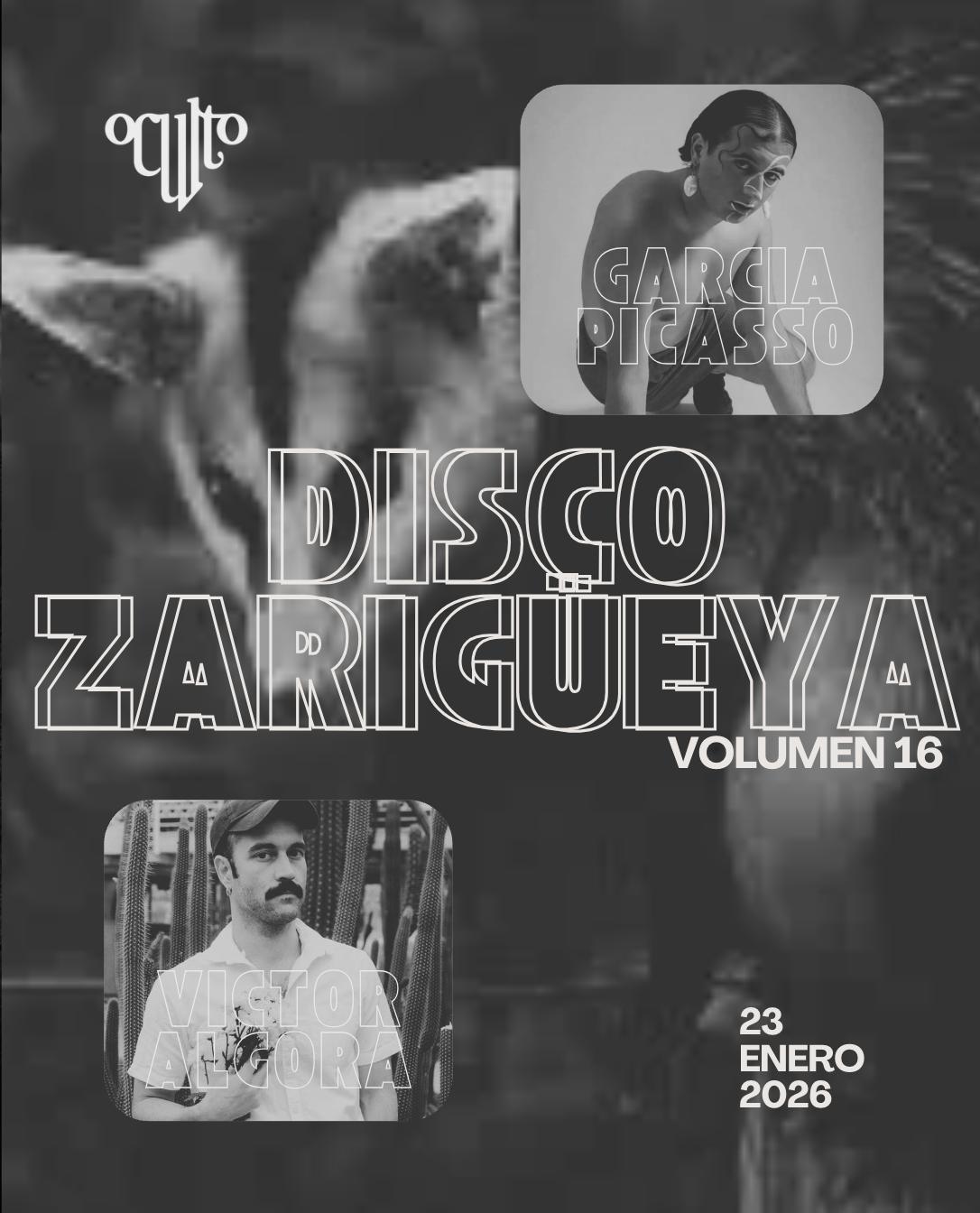 Disco Zarigüeya Con Victor Algora Y Garcia Picasso