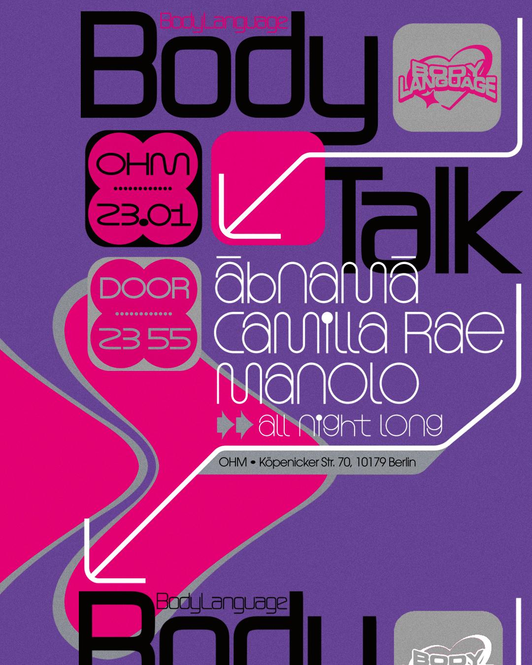 Body Language Pres. Body Talk - Residents All Night Long