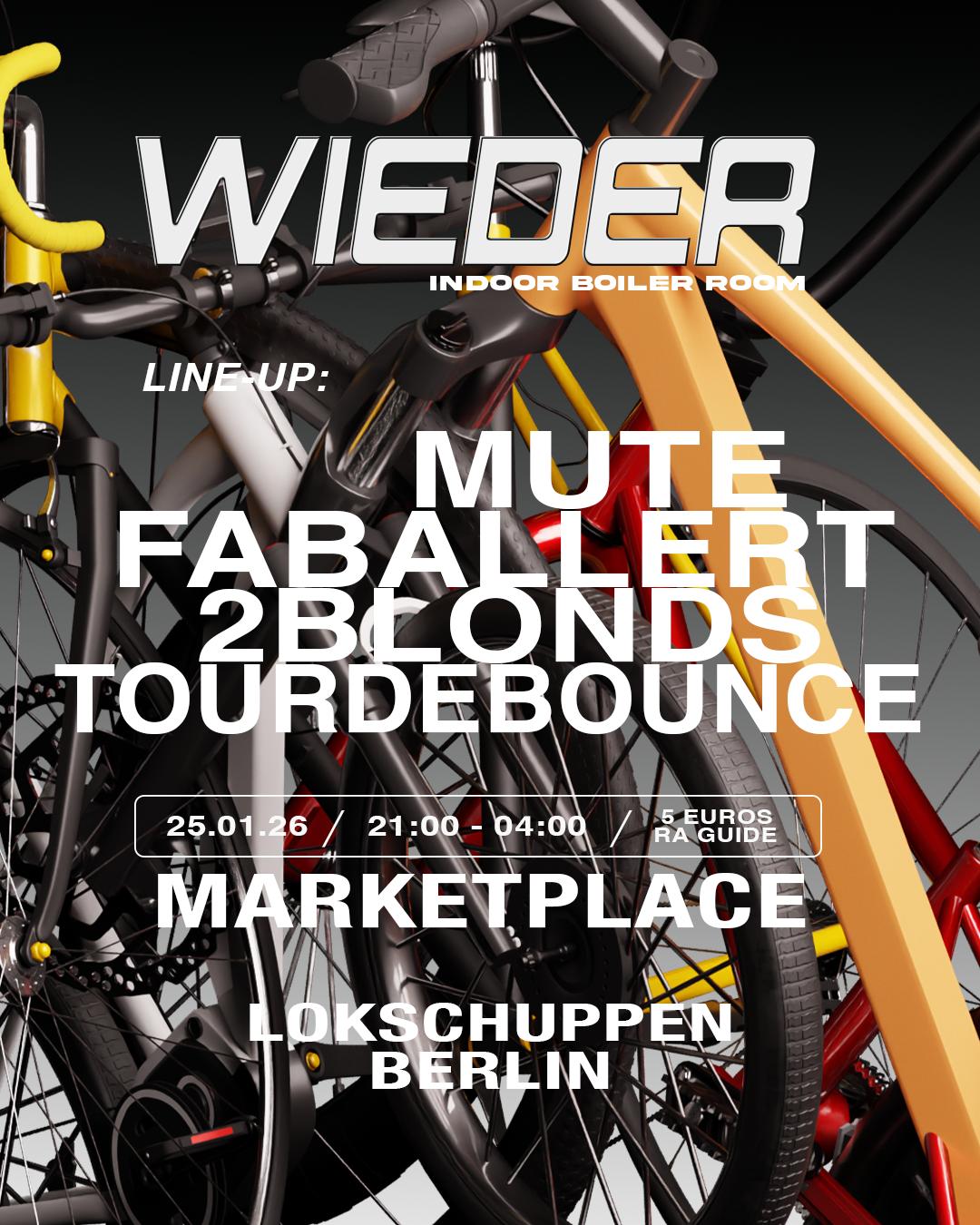 Wieder: Boiler Room Setup + Marketplace