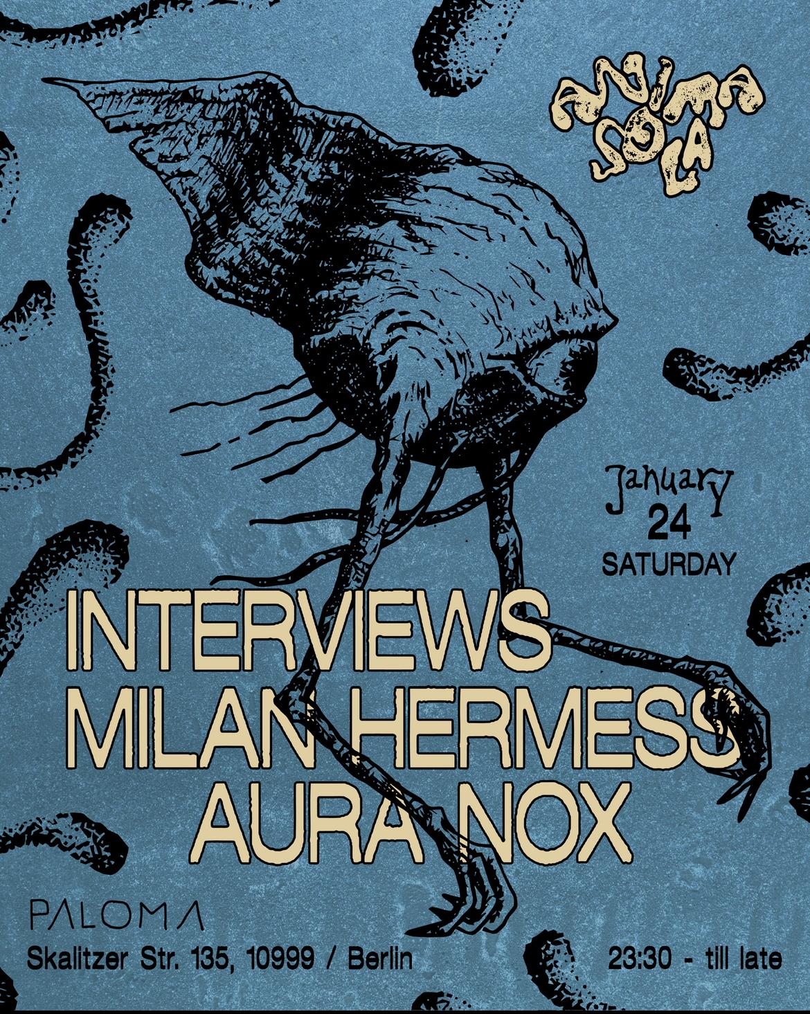 Anima Sola With Interviews, Aura Nox & Milan Hermess
