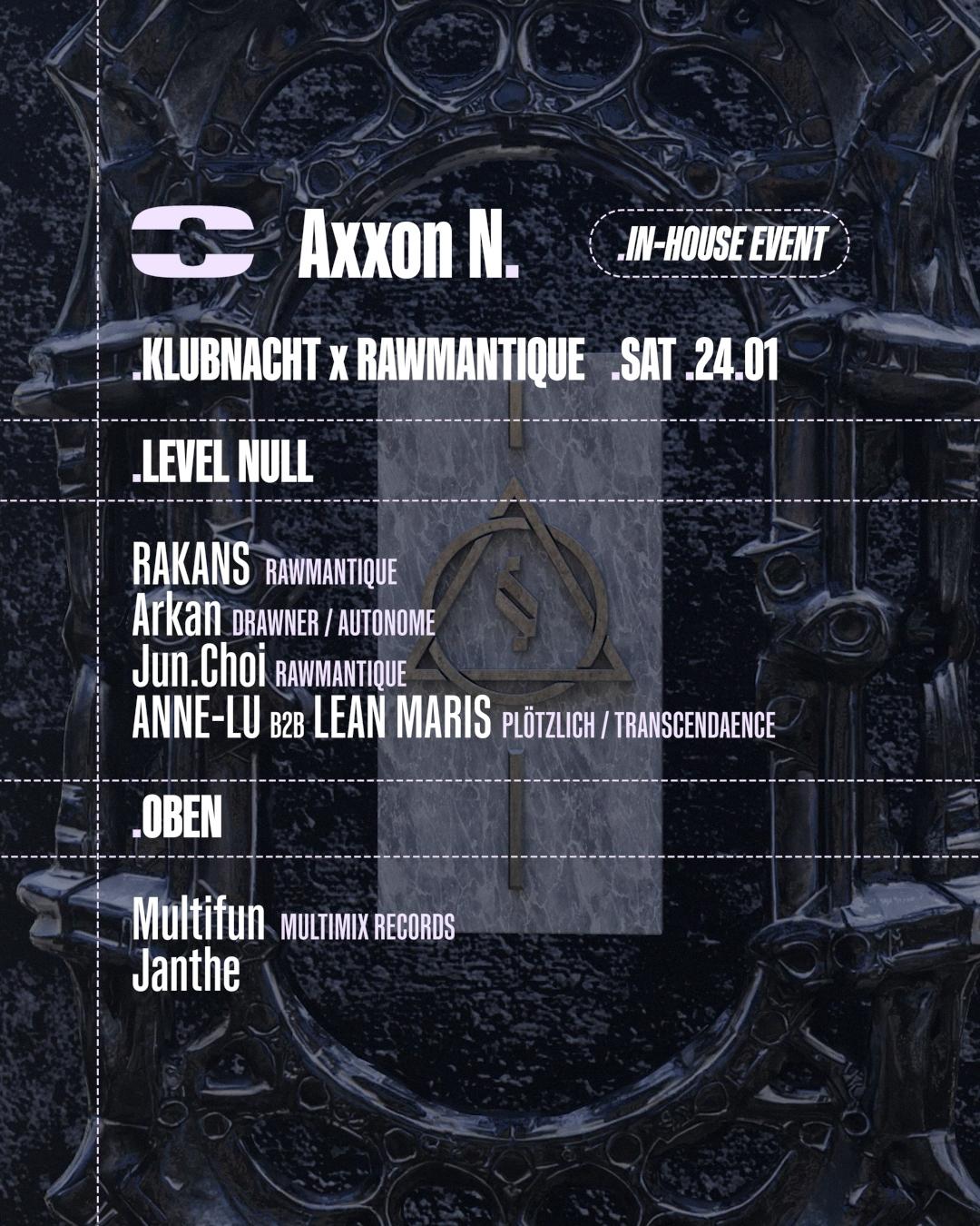 Klubnacht X Rawmantique