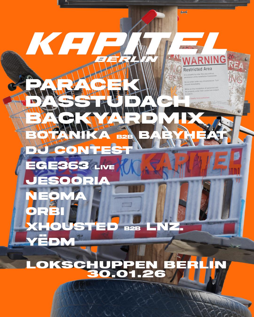 Kapitel Berlin: Paraçek, Dasstudach, And More