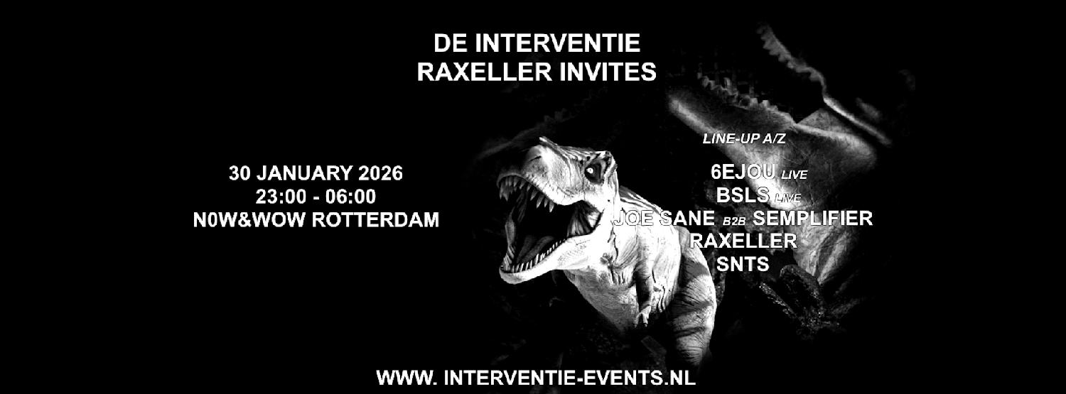 De Interventie - Raxeller Invites