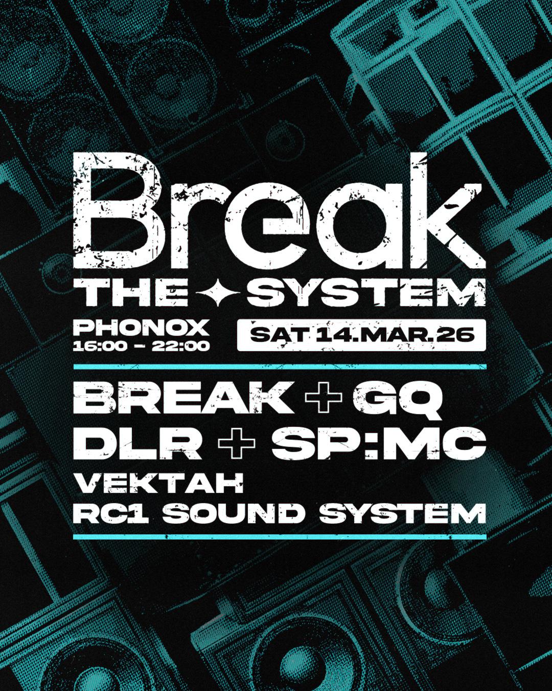 Break The System: Break, Mc Gq, Dlr, Sp:Mc & Vektah  