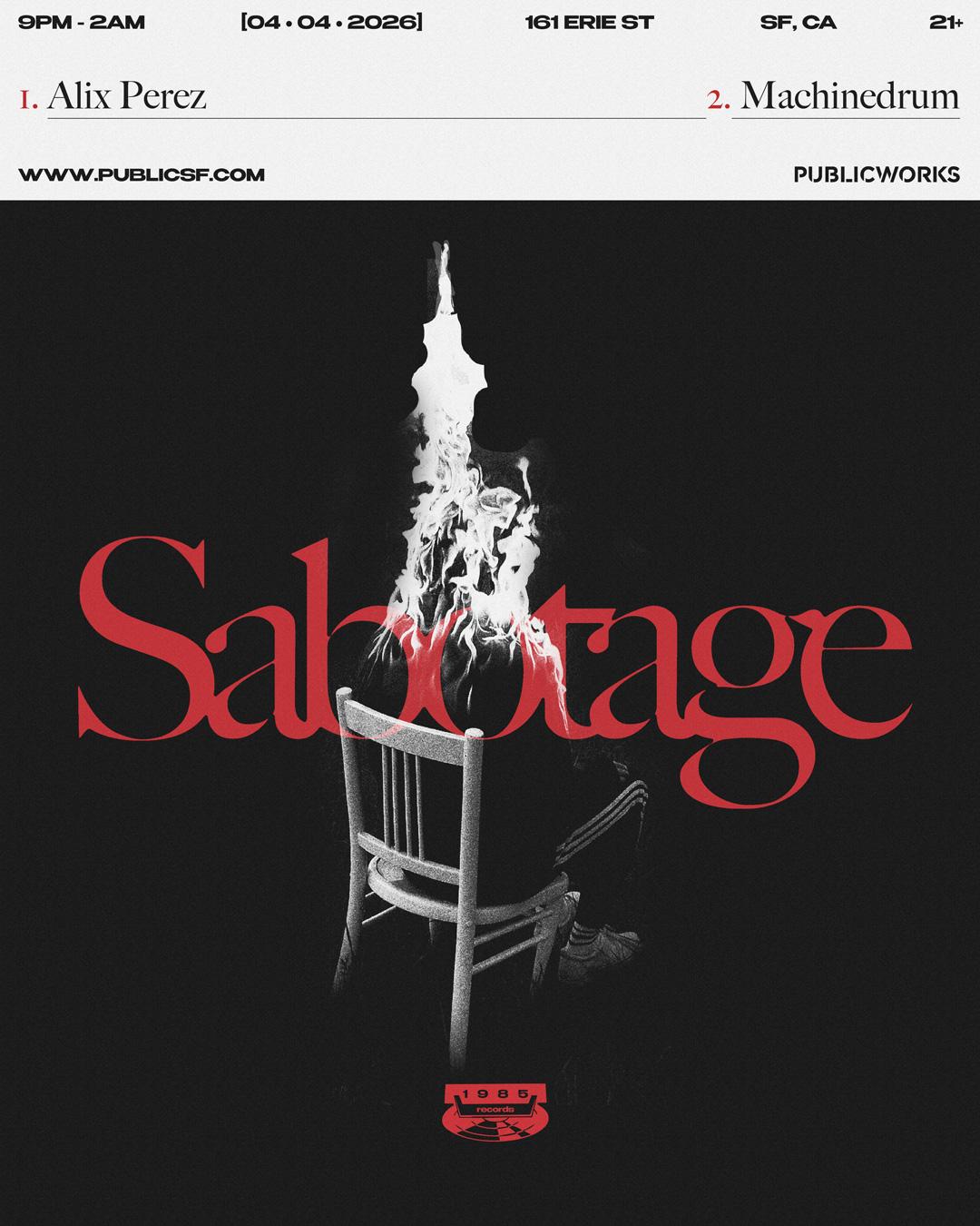 Alix Perez & Machinedrum Presented By Public Works