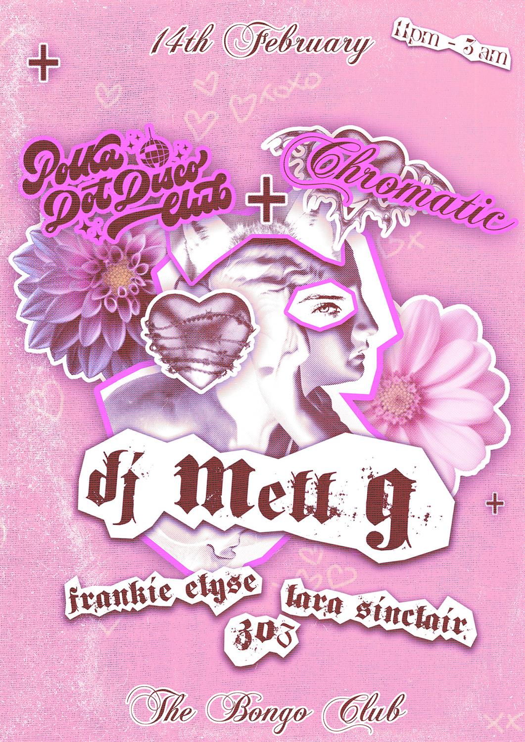 Chromatic X Polka Dot Disco Club: G@Lentine'S With Dj Mell G