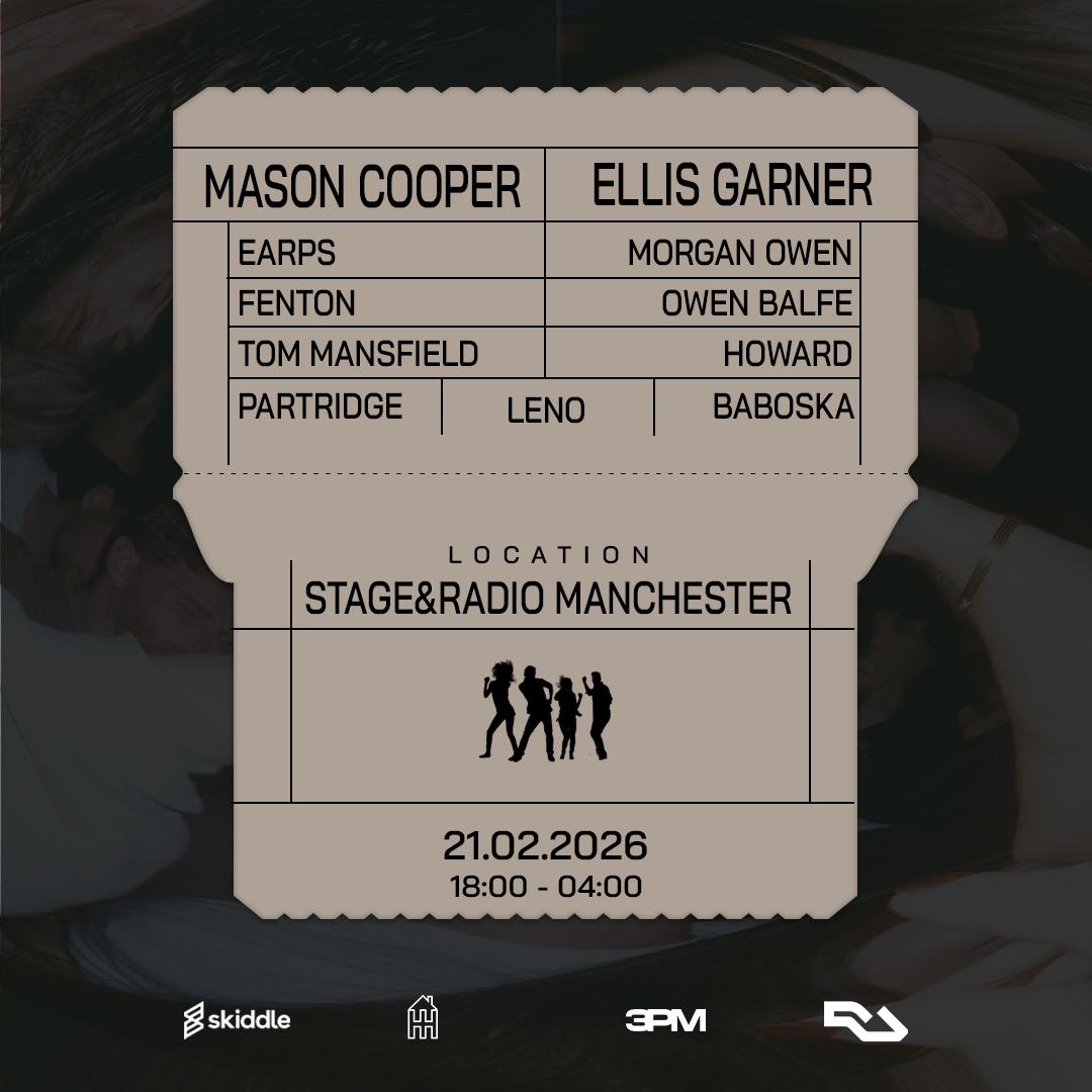 3Pm X Howards House: Mason Cooper, Ellis Garner + More