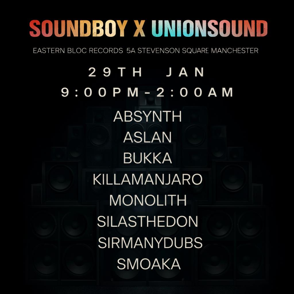 Soundboy X Unionsound: Dub Warz