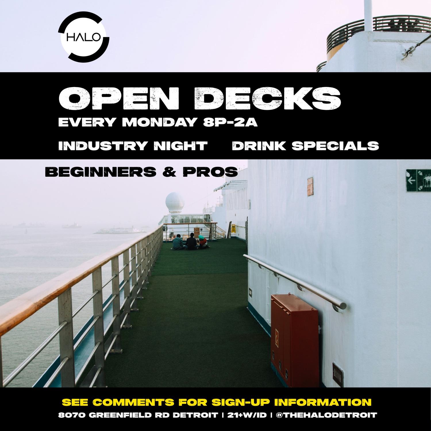 Industry Night: Open Decks