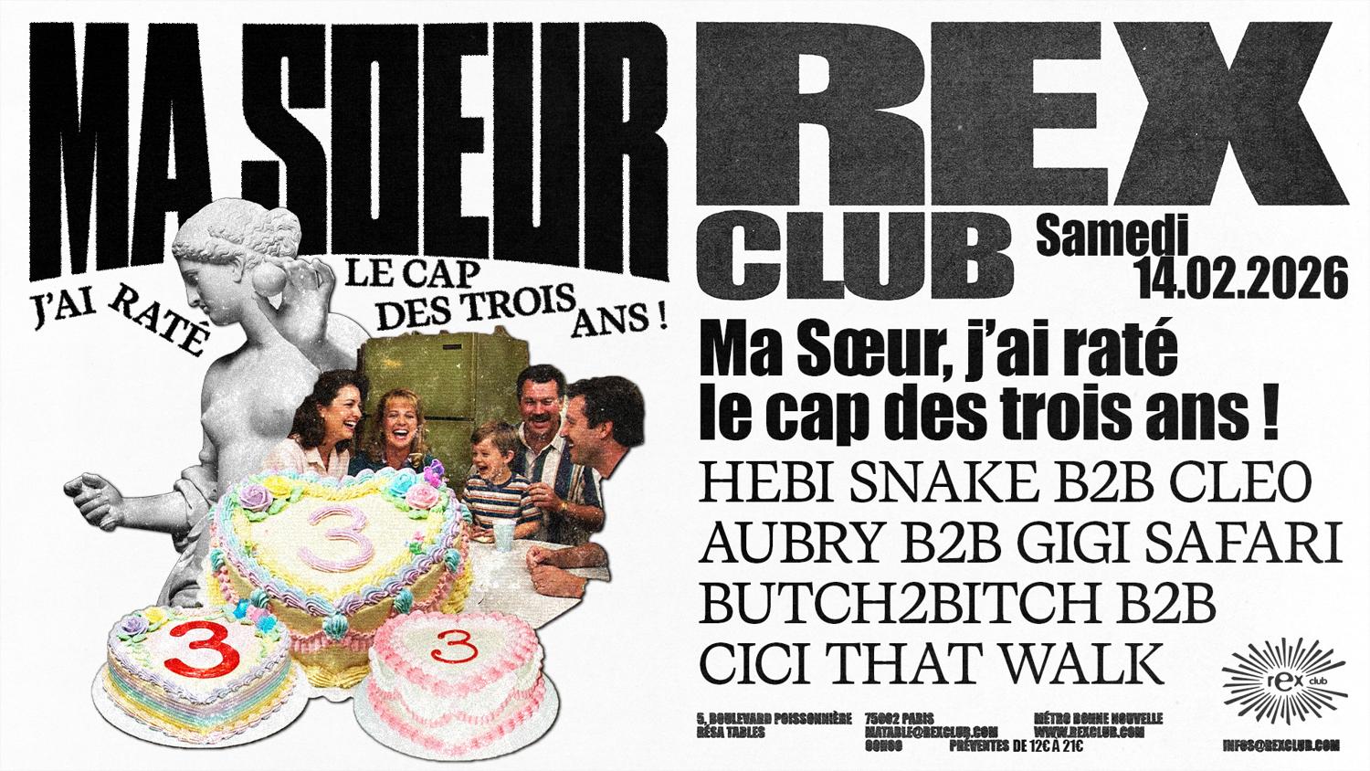 Ma Soeur, J'Ai Raté Le Cap Des 3 Ans 