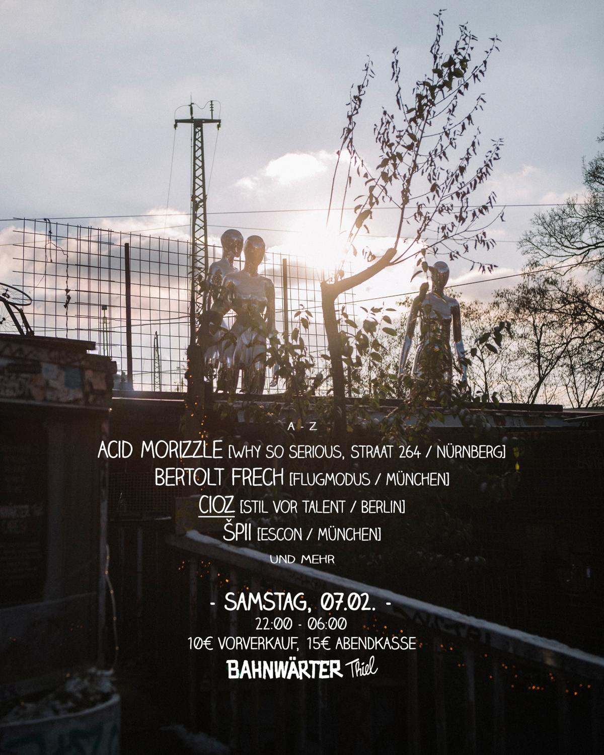 Samstag Mit Cioz |&nbsp;Bahnwärter Thiel