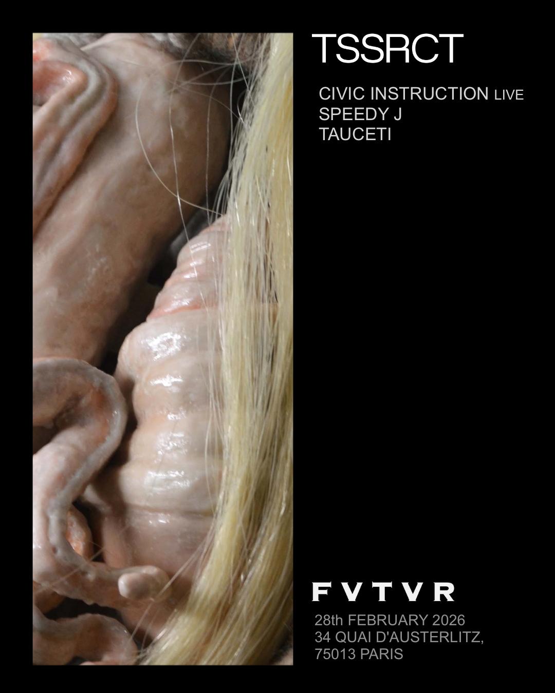 Tssrct Night: Speedy J, Civic Instruction, Tauceti