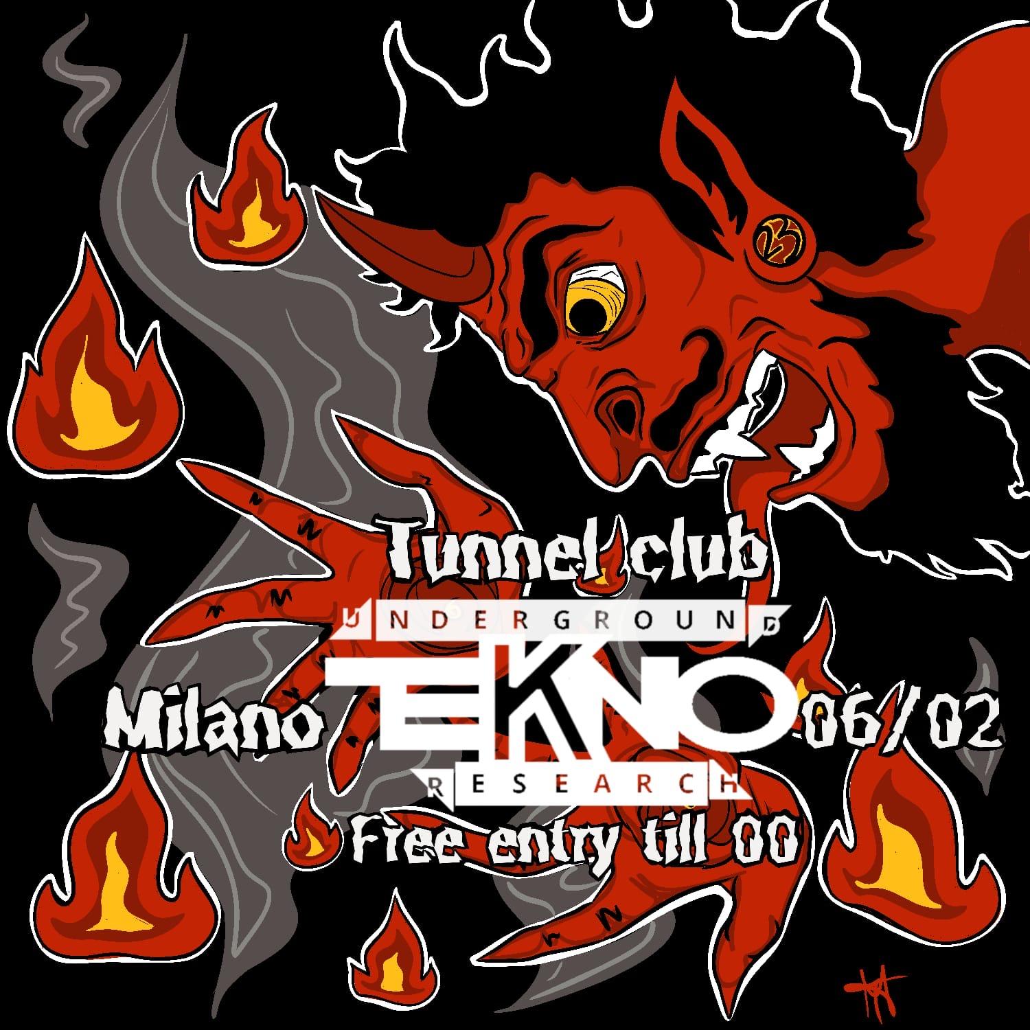 Underground Tekno Research - Free Rsvp Till 00