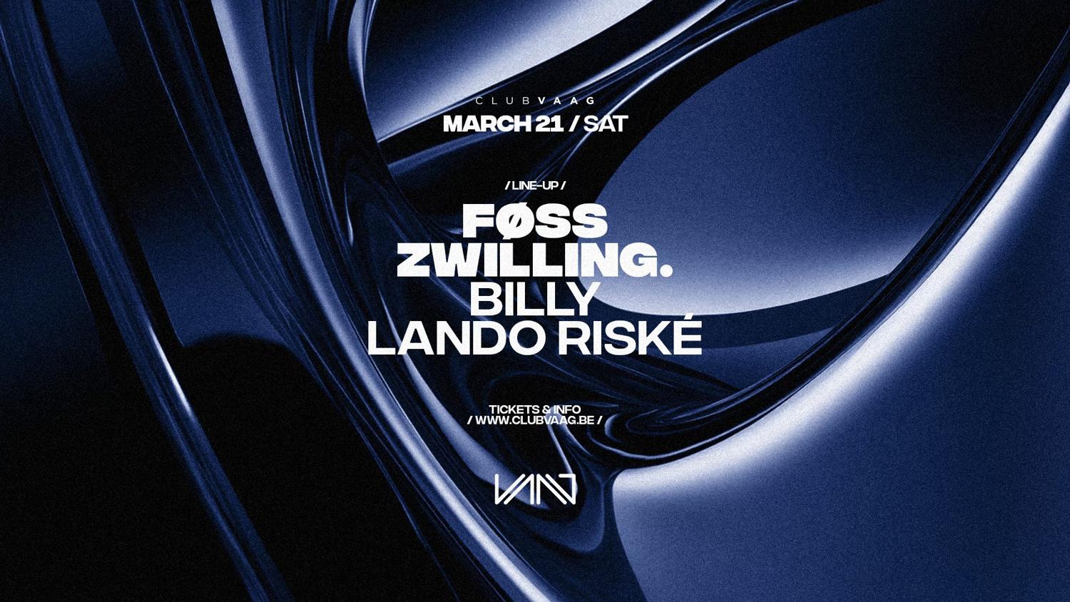 Club Vaag Invites Zwilling. & Føss