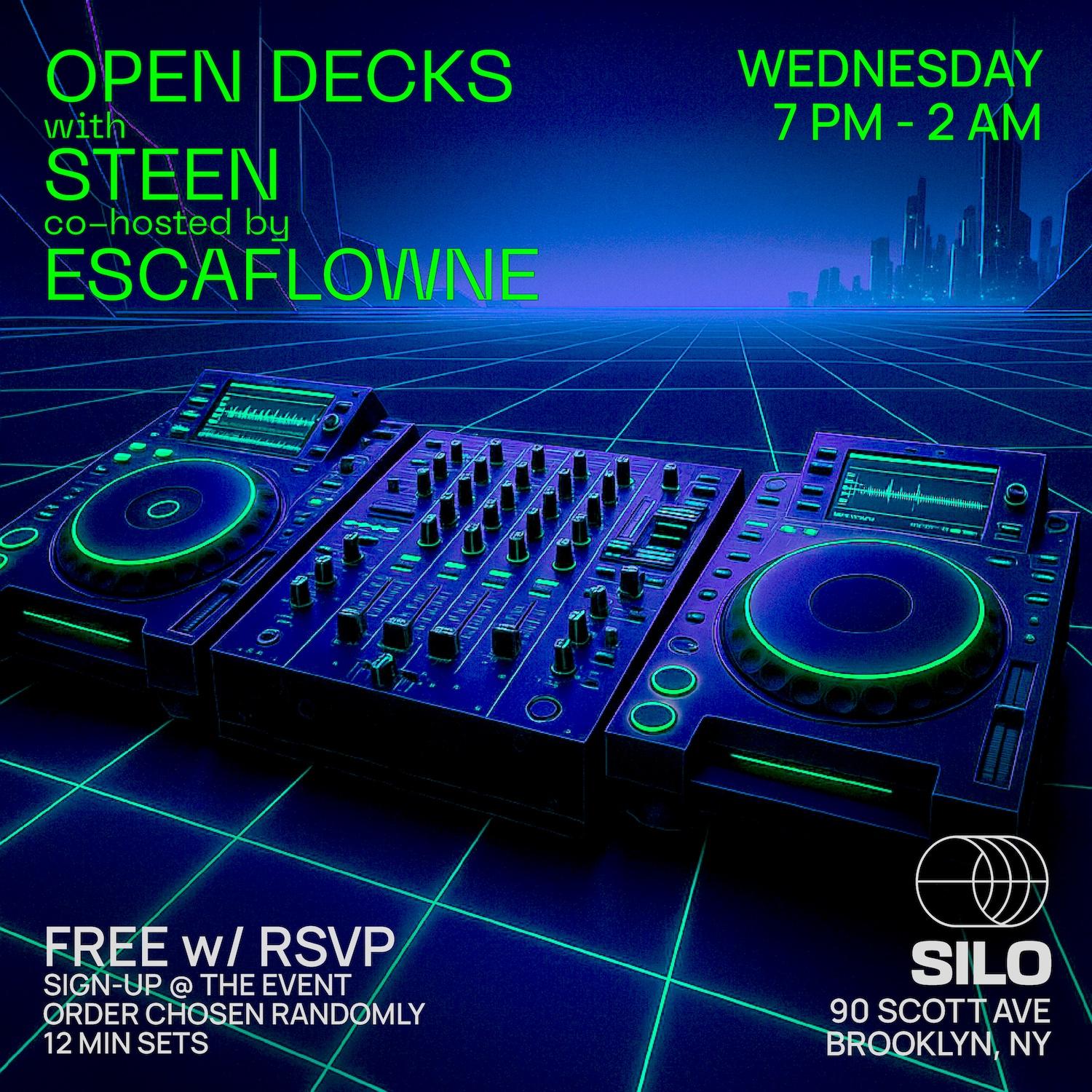 Open Decks With Steen And Escaflowne