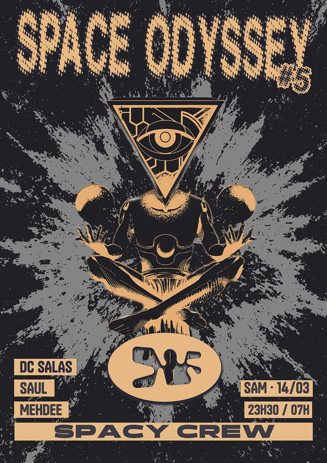 Space Odyssey #5: Dc Salas • Saul • Mehdee