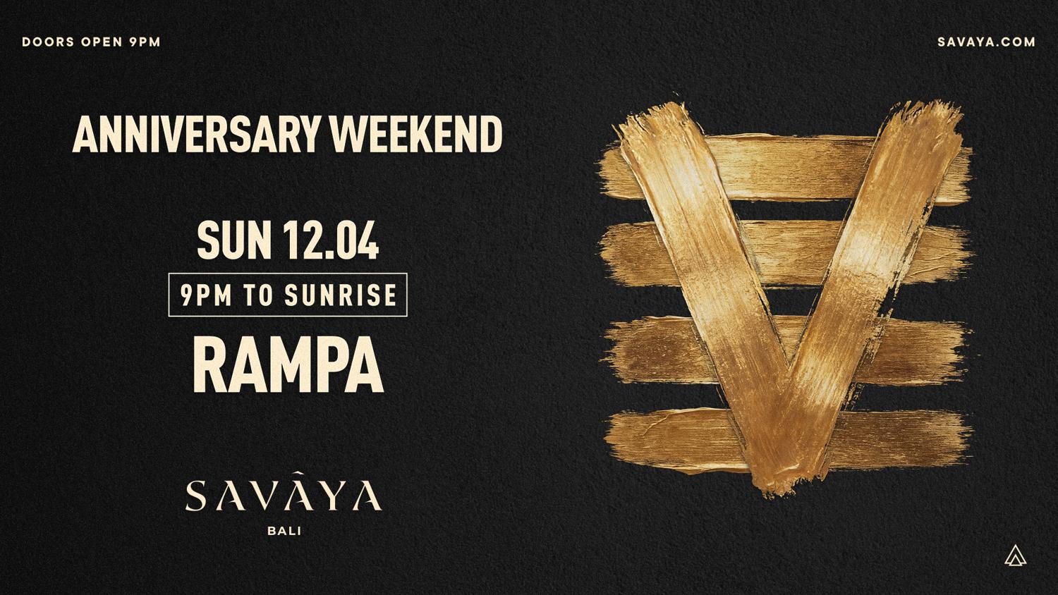 Anniversary Weekend - Rampa