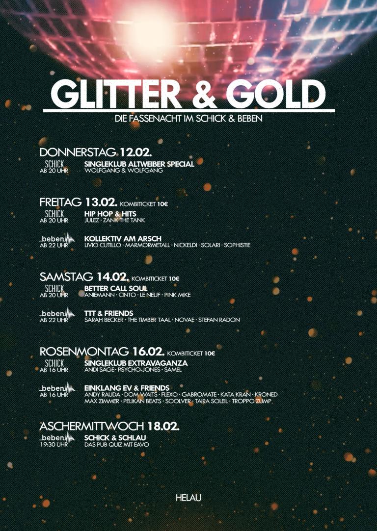 Glitter & Gold - Die Fassenacht Im Schick & Beben